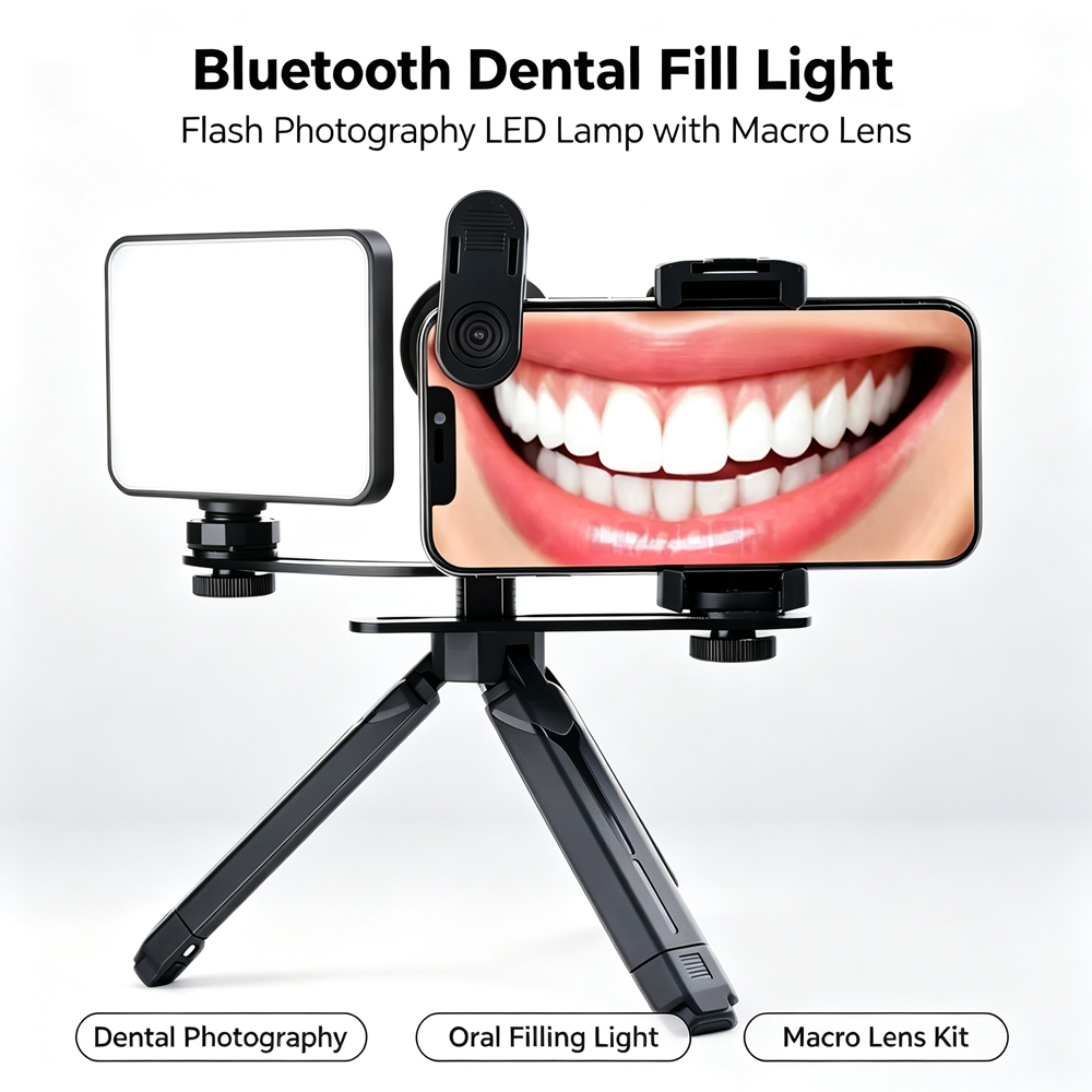 Photography Lighting Equipment - LODDEN 블루투스 치과 필 라이트 플래시