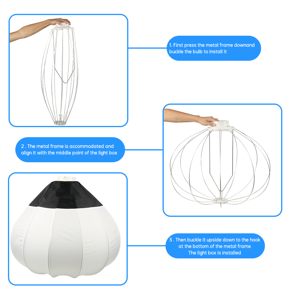 Globe Modifier Round - 65cm 글로브 랜턴 소프트박스 보웬스 엘린크롬