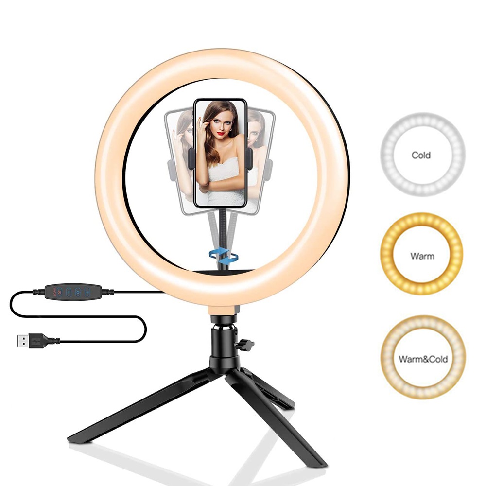 Photography Lighting Kit - 26cm 10 인치 Led 링 Selfie