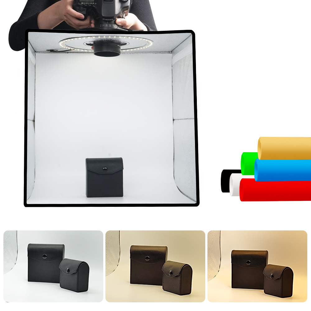 Photography Lighting Kit - 라이트다우 디머블 포토 박스 LED 라이트