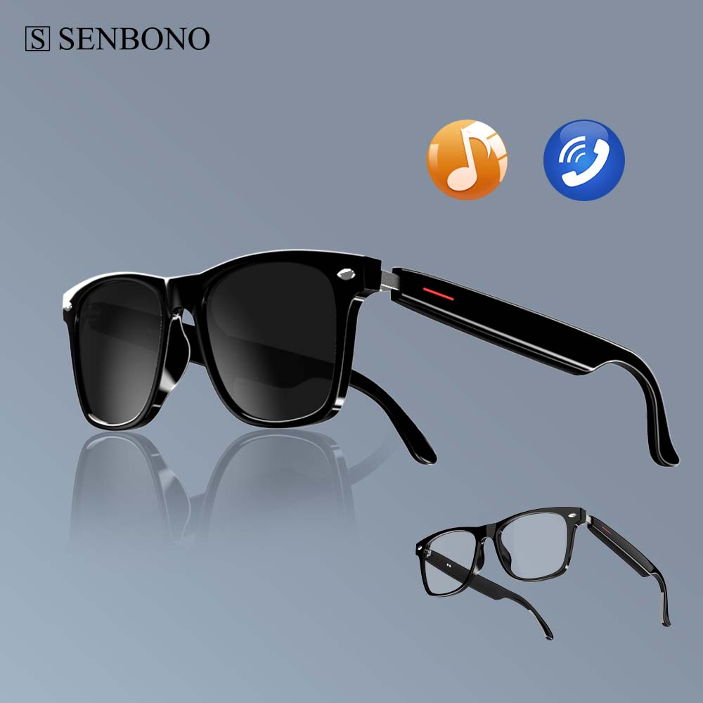 Photography Lighting Devices - SENBONO E13 스마트 안경:블루라이트 필터링 편광