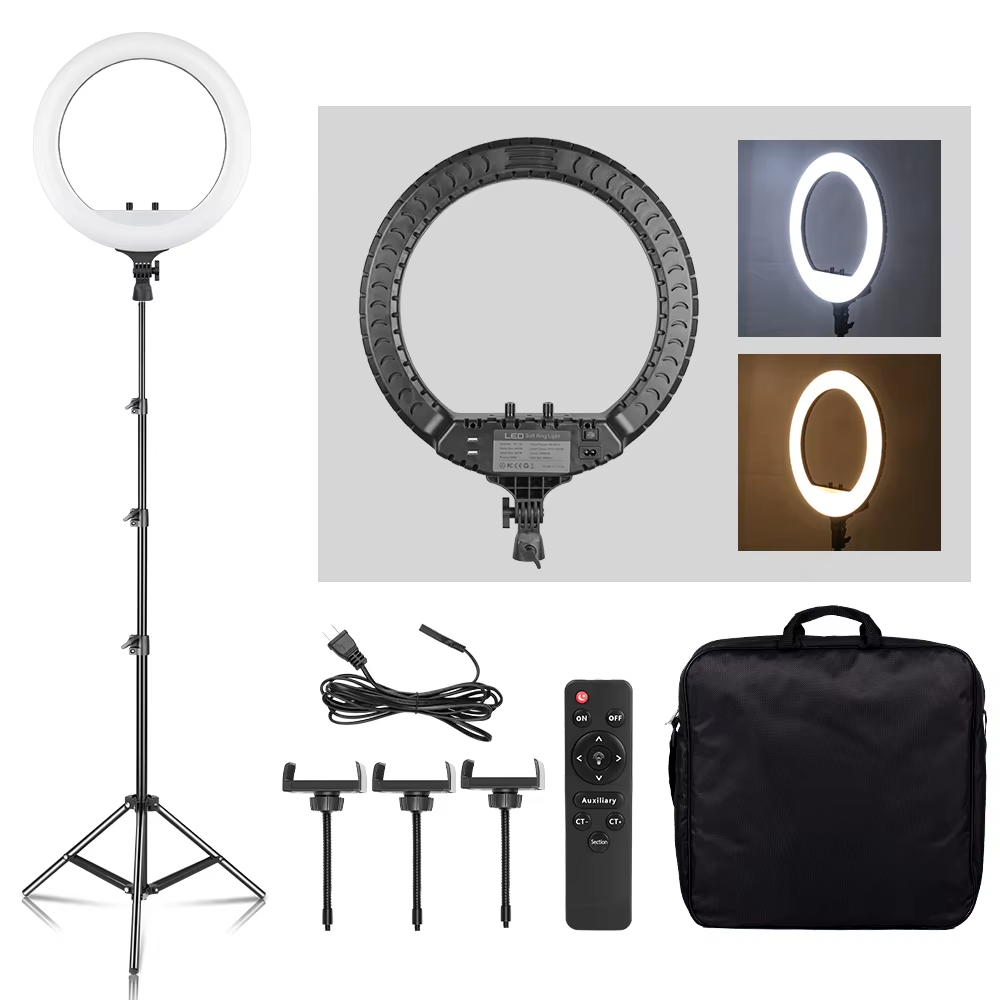 SH 18인치 노브 링 라이트 LED 셀카 비디오 램프 - Led Ring Light 18 리뷰 및 가격