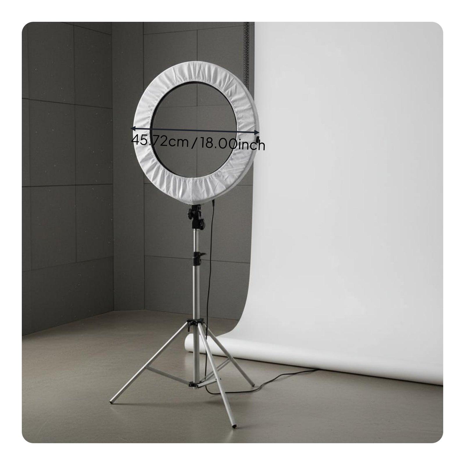 사진 조명 커버 LED 링 조명용 경량 나일론 소프트너 - Led Ring Light 18 리뷰 및 가격