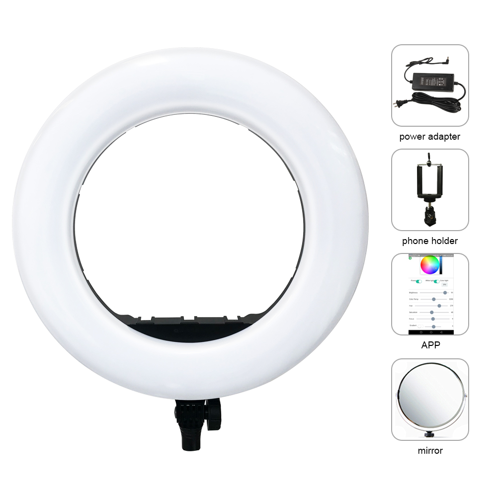 이도블로 QS-480DII 블루투스 앱 제어 사진촬영  - Led Ring Light 18 리뷰 및 가격