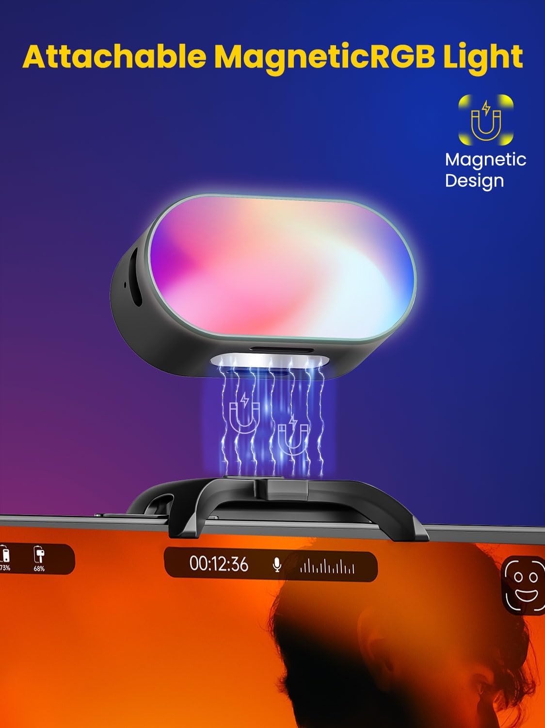 아오촨 미니 RGB 마그네틱 필 라이트 3단계 밝기 조 - Photography Lighting Product 리뷰 및 가격