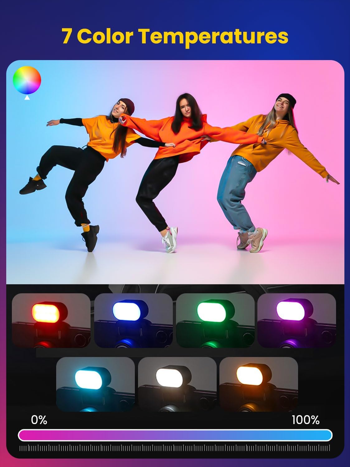 아오촨 미니 RGB 마그네틱 필 라이트 3단계 밝기 조 - Photography Lighting Product 리뷰 및 가격