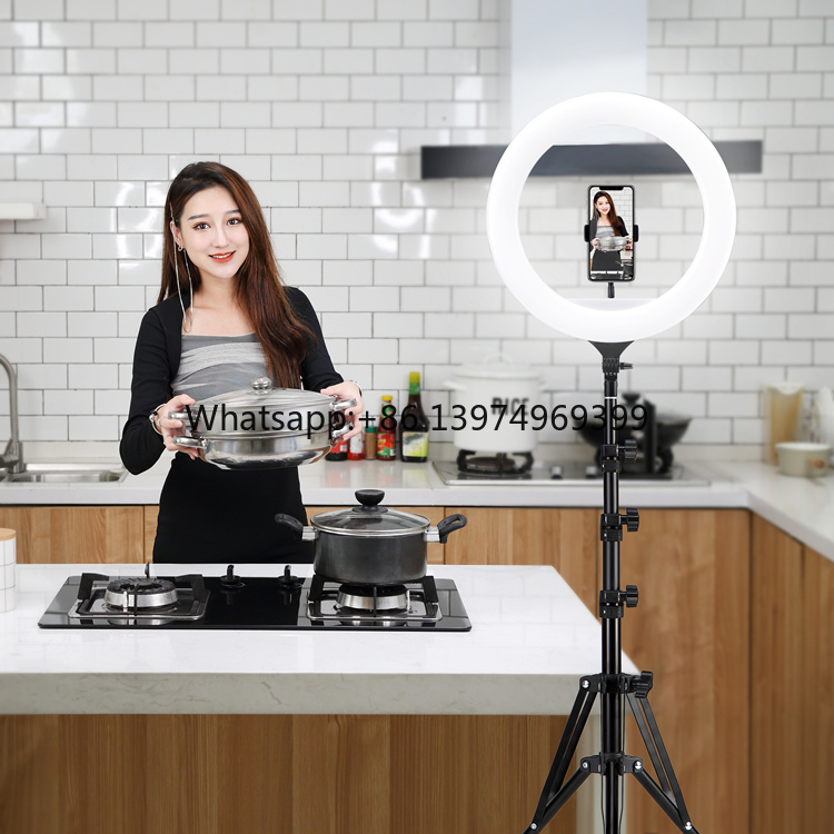 18인치 LED 셀피 조명 링 메이크업 조명 사진 스튜 - Led Ring Light 18 리뷰 및 가격