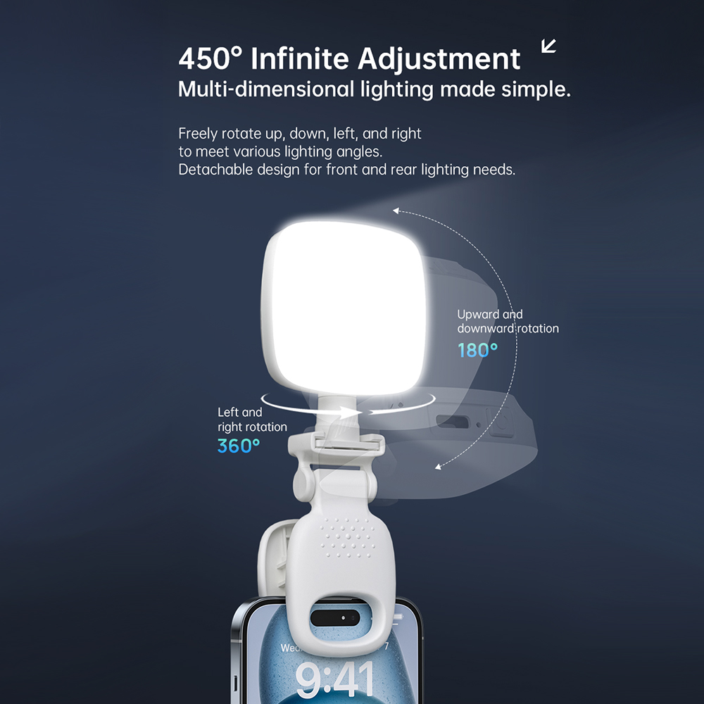 휴대용 LED 셀카 라이트 카메라 미니 보조광 충전식  - Photography Lighting Product 리뷰 및 가격