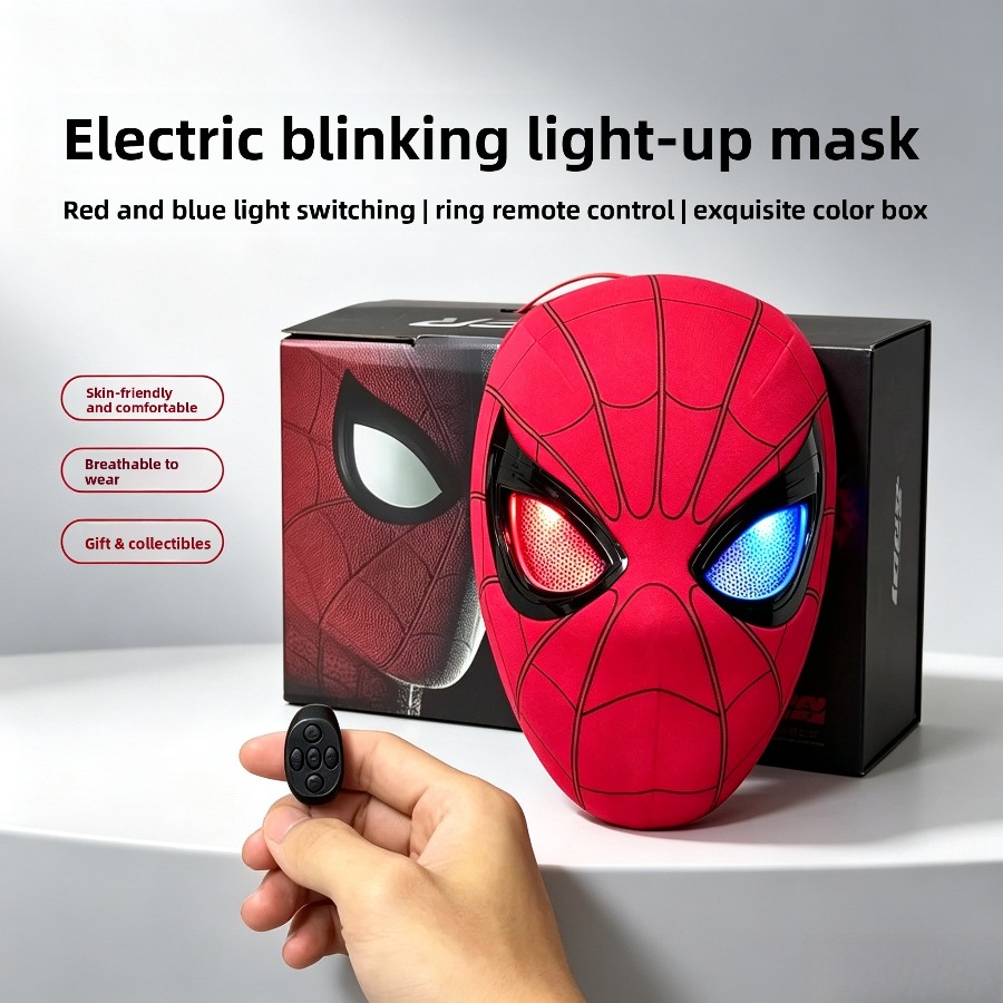 풀페이스 코스프레 마스크 전기 깜빡이 기능 링 리모컨  - Led Ring Light 18 리뷰 및 가격