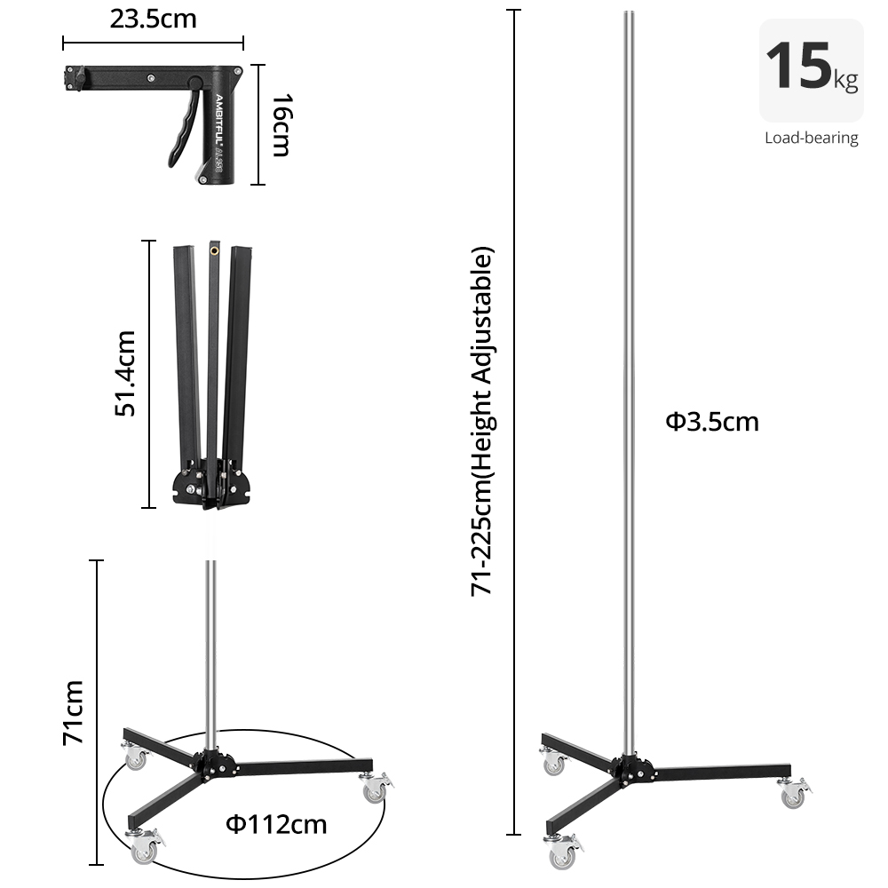 앰비트풀 71cm-255cm AL250 건그립 라이트  - Photography Lighting Box 리뷰 및 가격