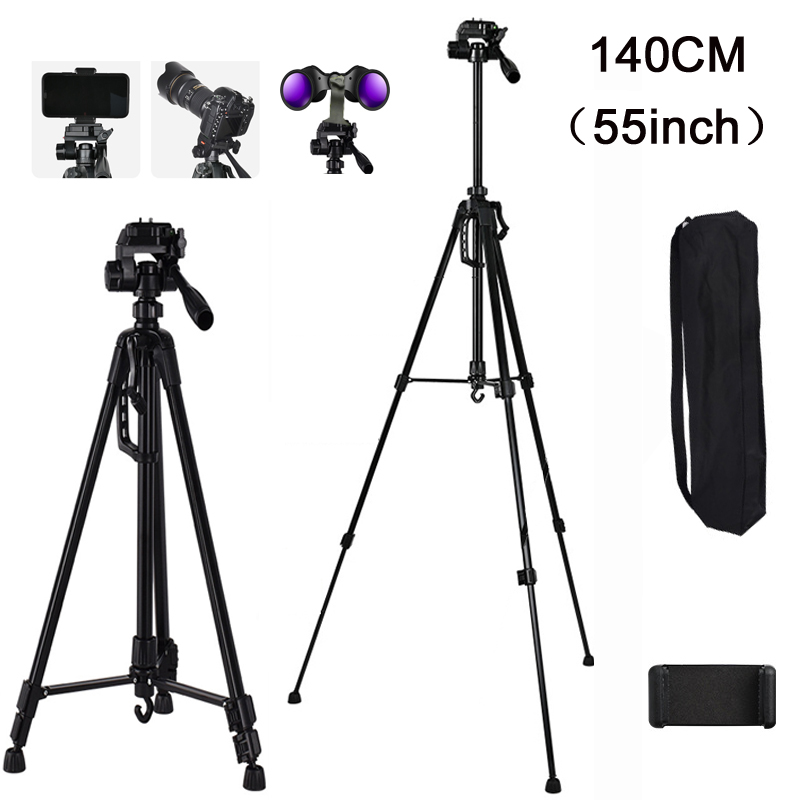 55인치 범용 삼각대 스탠드 (휴대폰 카메라, 쌍안경, - Photography Lighting Equipment 리뷰 및 가격