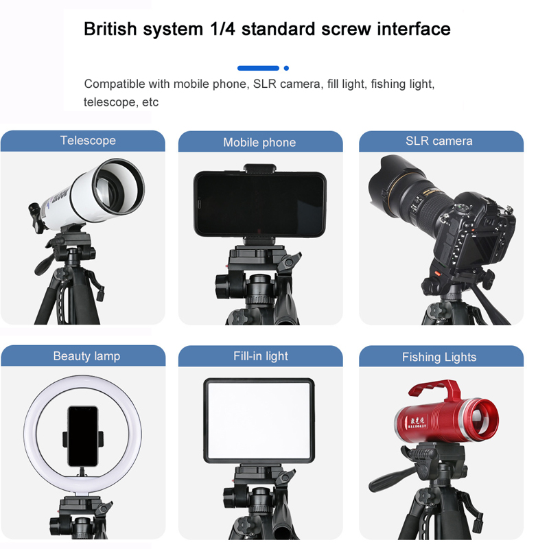 55인치 범용 삼각대 스탠드 (휴대폰 카메라, 쌍안경, - Photography Lighting Equipment 리뷰 및 가격