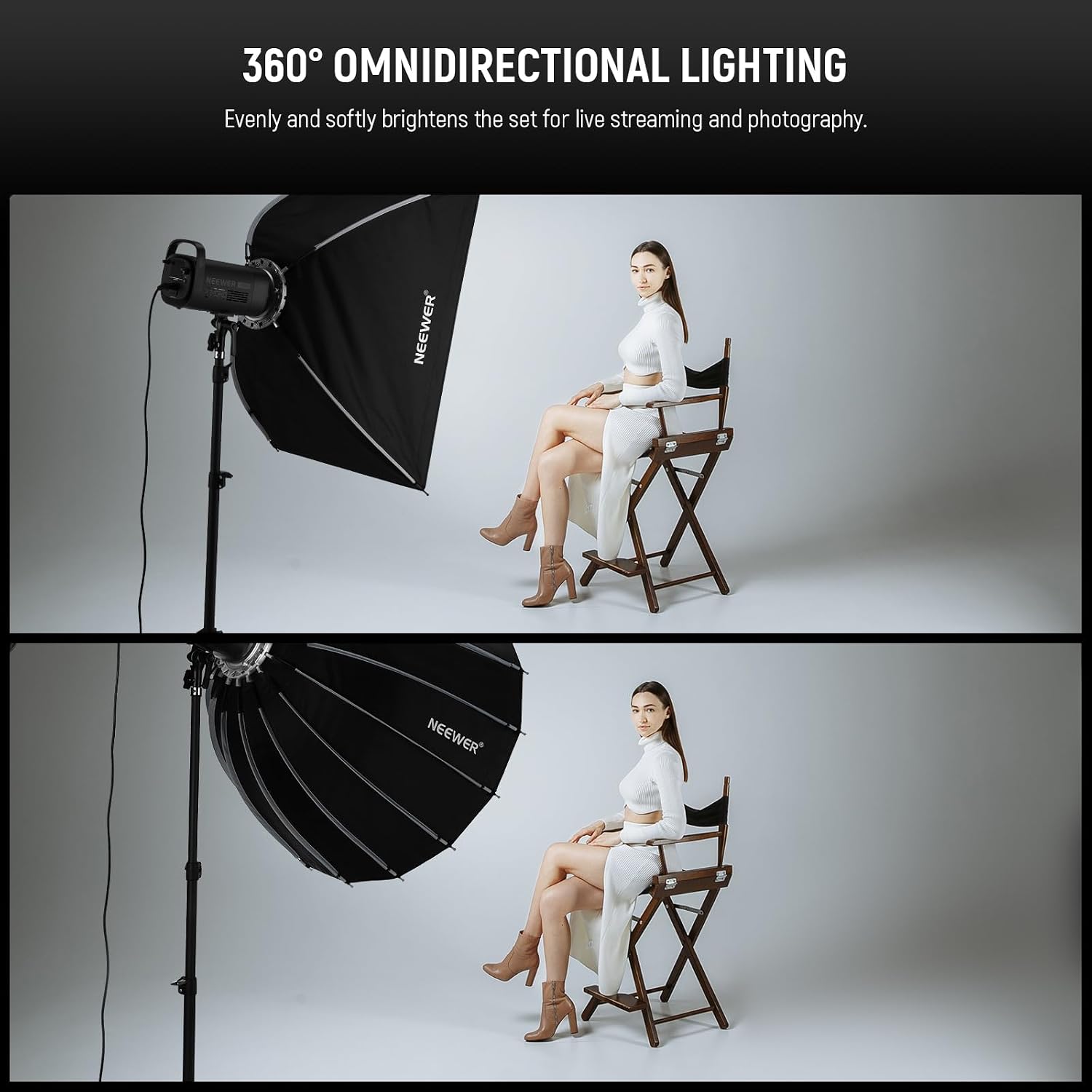 보웬스 마운트가 있는 파라볼릭 소프트박스, 스튜디오 사 - Photography Lighting Product 리뷰 및 가격