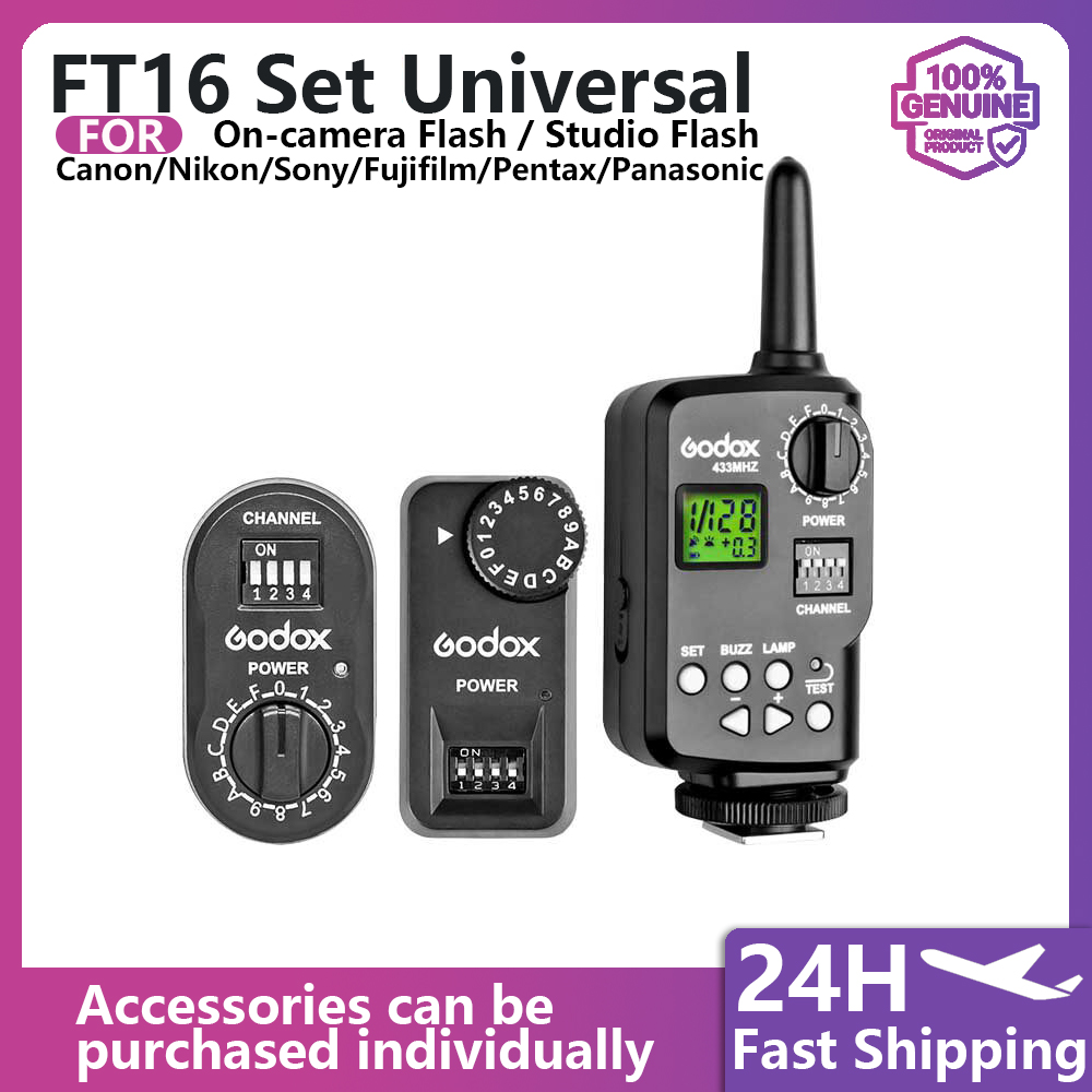 FT-16 플래시 트리거 세트 송신기 수신기 SK400 - Trigger Receiver Set 리뷰 및 가격