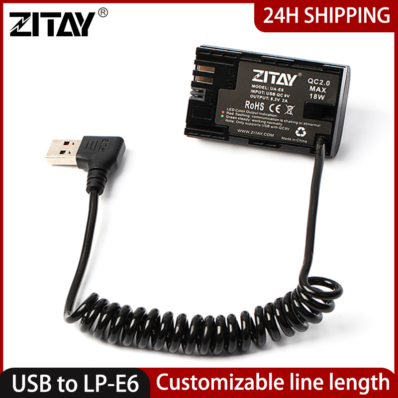 ZITAY USB to LP-E6 카메라 더미 배터리  - Photography Lighting For Dummies 리뷰 및 가격