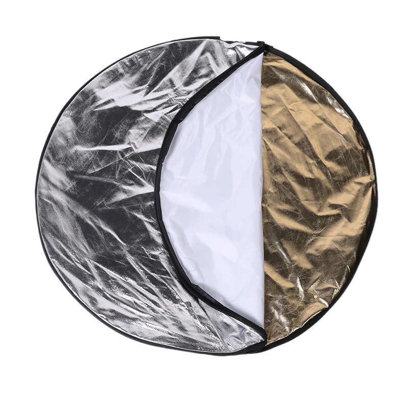 60/80/110cm 5-in-1 접이식 원형 반사판  - Photography Lighting Box 리뷰 및 가격
