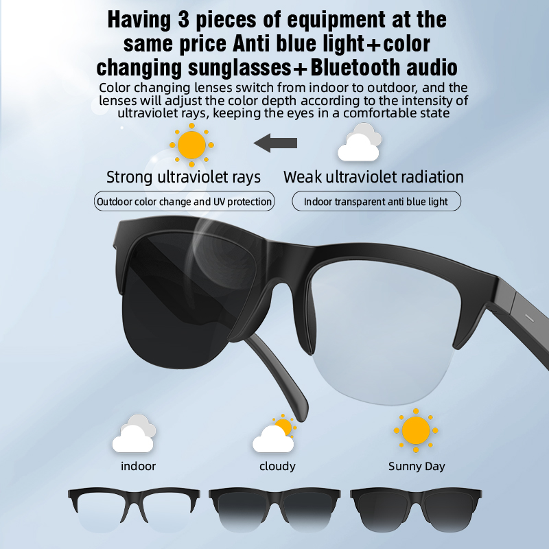 Ola Esporte 감광성 색상 변경 스마트 안경 블 - Photography Lighting Devices 리뷰 및 가격